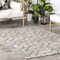 Nuloom Sandee High-Low Chain Links Indoor/Outdoor Area Rug 5ft x 8ft RZPC04A-508 - alternate 3